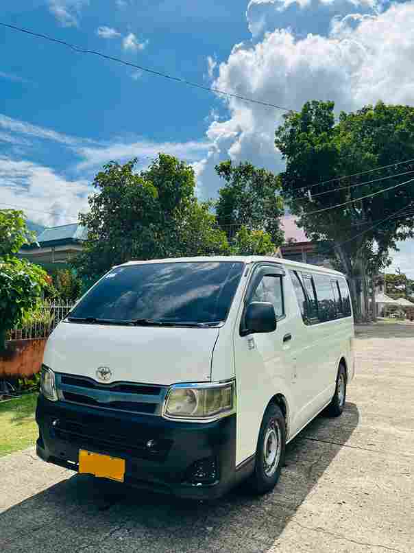 Side Angle of Van